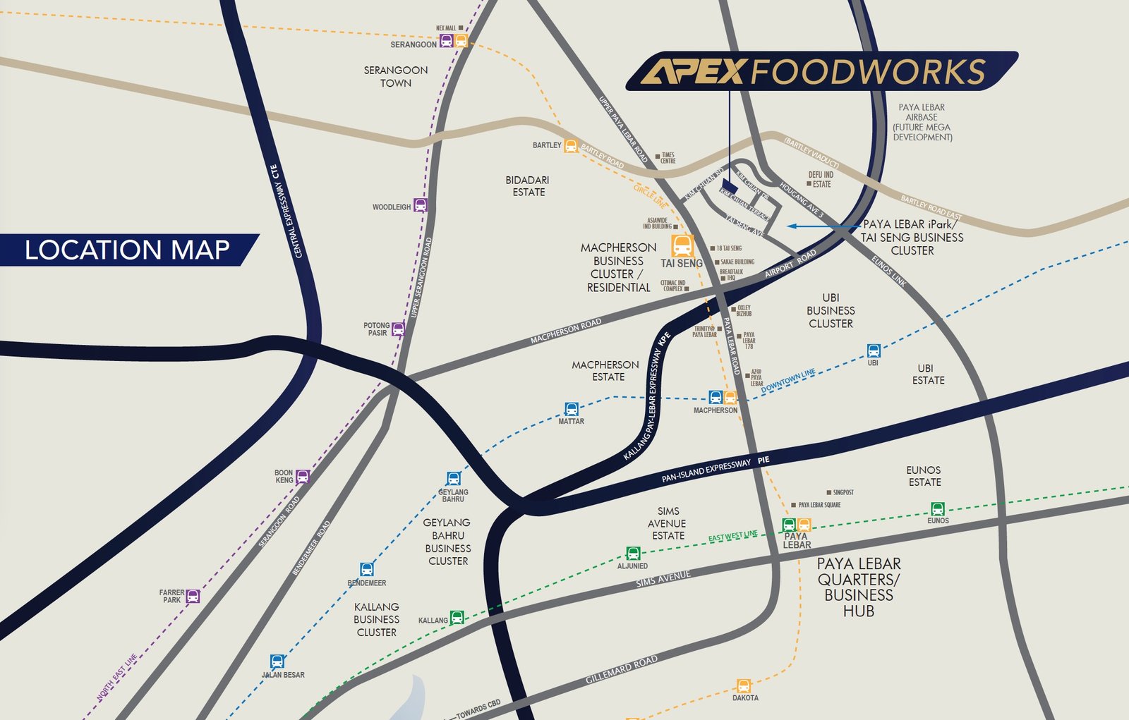 Apex-Foodworks-Location-Map