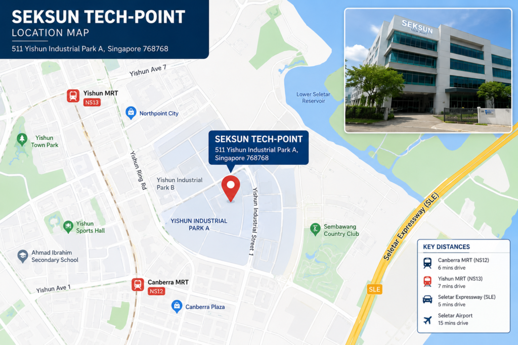Seksun Tech point Location