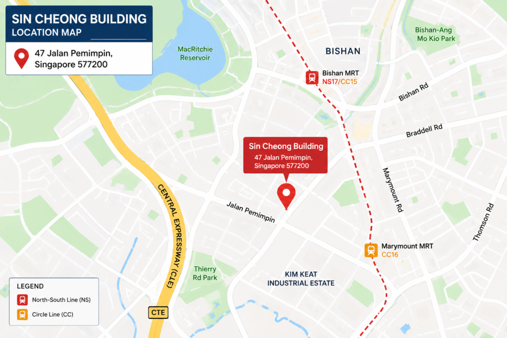 Sin Cheong Building_Location
