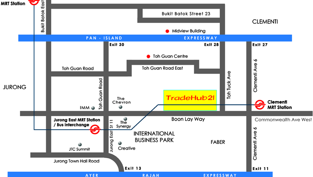 Toh Guan Centre Location Map