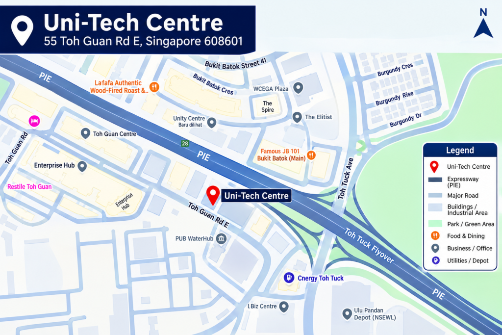 Uni_Tech Centre Location