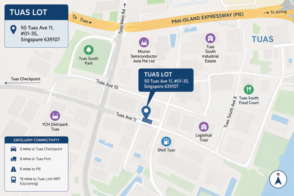 Tuas Lot Location