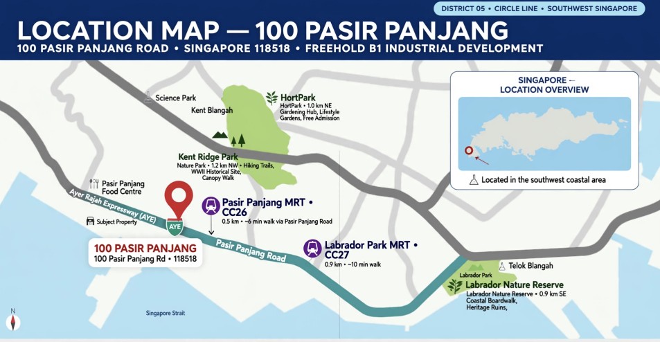 100 Pasir Panjang_location