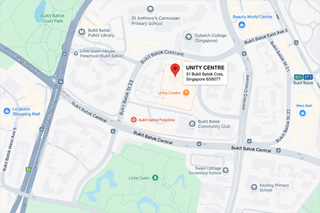 Unity Centre_location