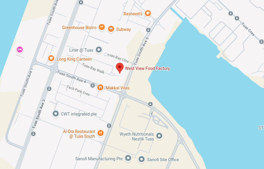 Westview Food Factory_location